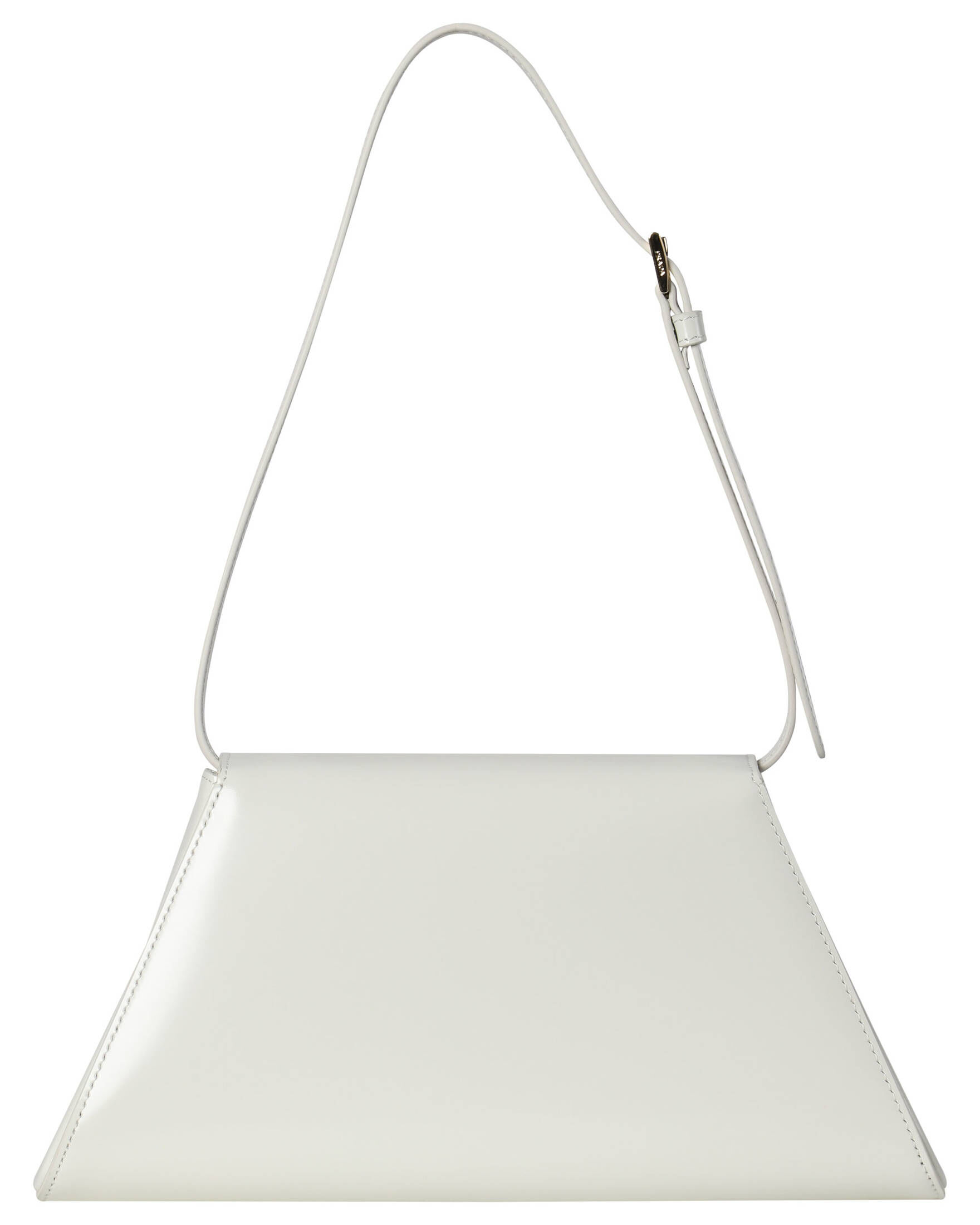 Prada| Damen Schultertasche aus gebürstetem Leder
