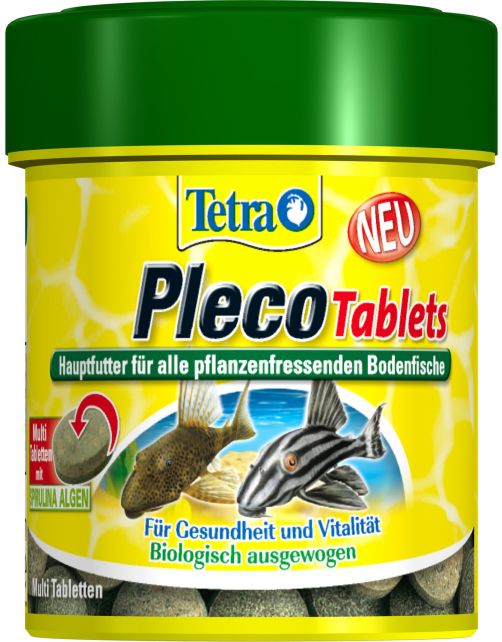 Tetra Plecomin Tabletten - Vissenvoer - 120 stuks