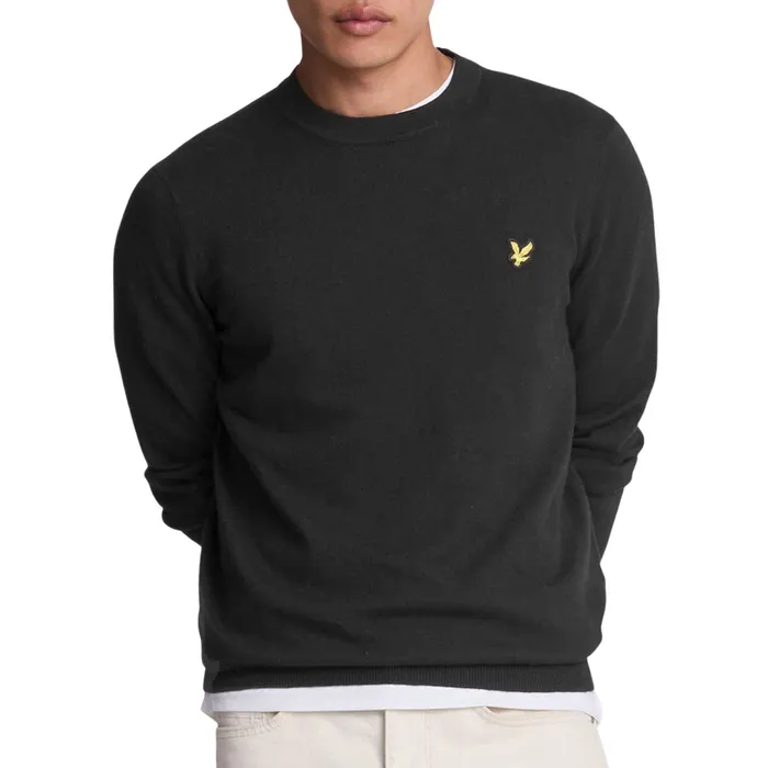 Lyle & Scott Cotton Merino Crewneck Sweater Heren
