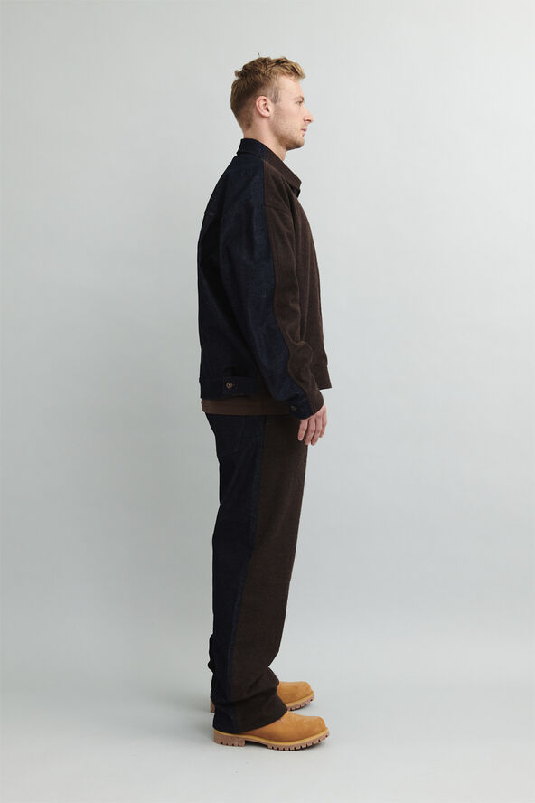 Barfod Teachers'' 50/50 Denim Jacket (MB 50/50 Trucker Jacket) Raw/brown