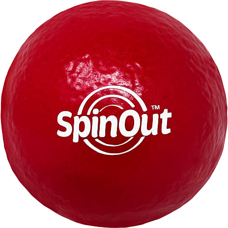 SpinOut høvdingebold 17,78 cm - rød