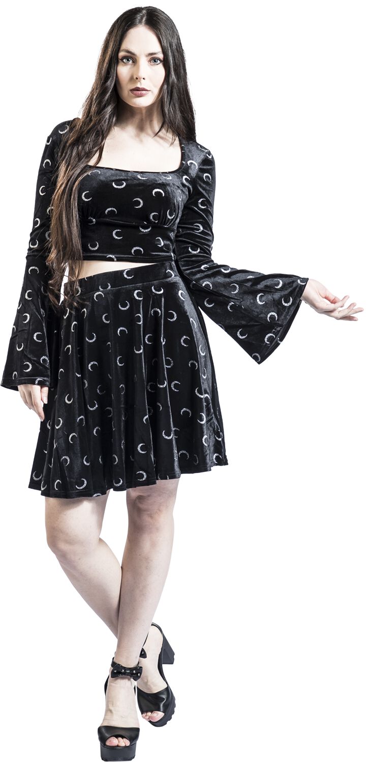 Misty Moon - Haut | Hell Bunny T-shirt manches longues