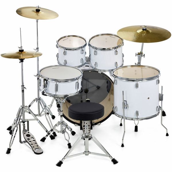 Millenium Focus 22 Drum Bundle White