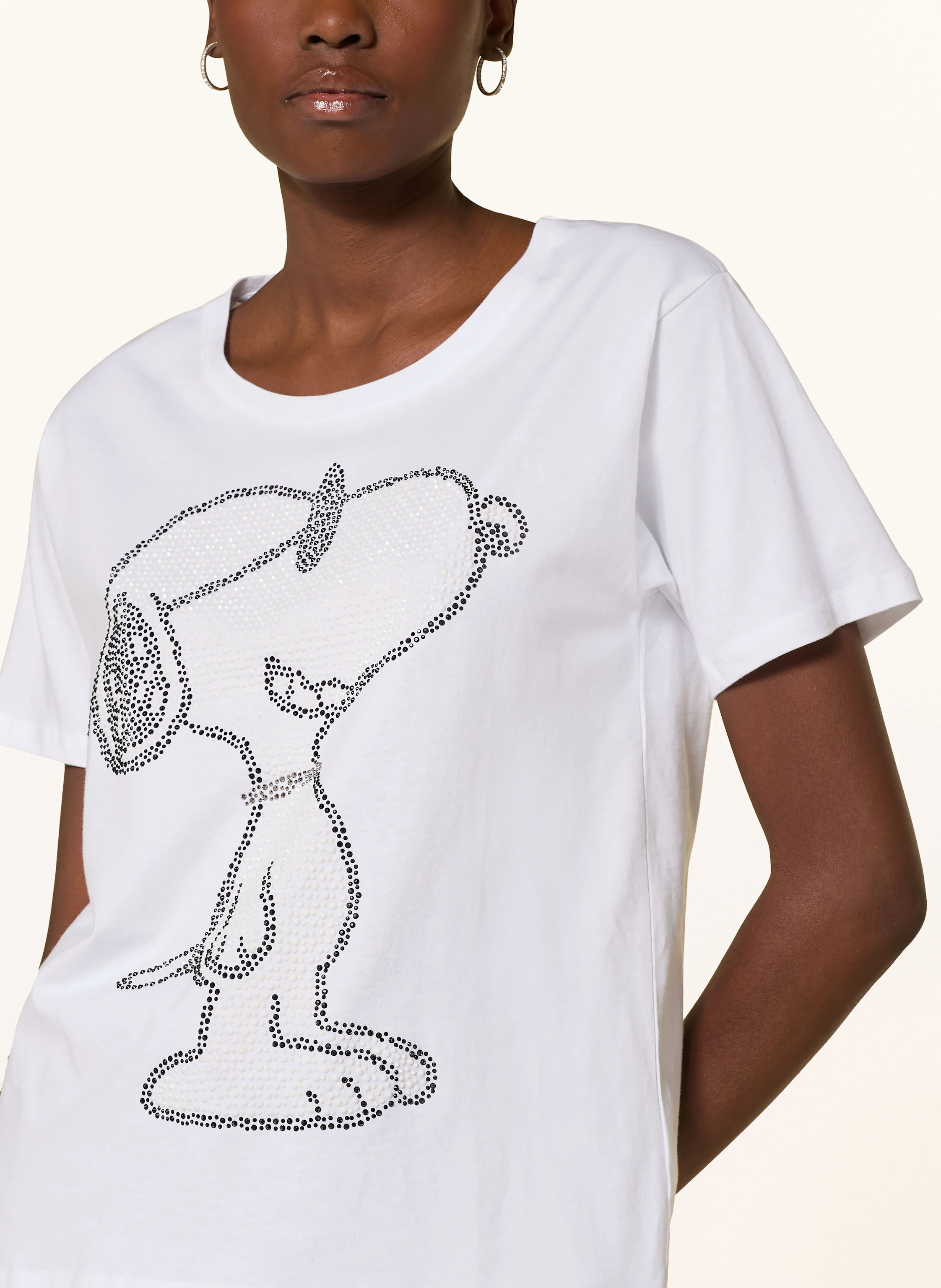 FrogBox T-Shirt mit Schmucksteinen