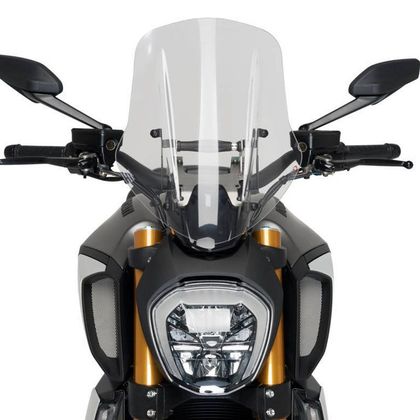 Bulle Puig Touring Réglable - Gris