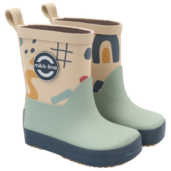 Mikk-Line - Kid's Wellies AOP Barefoot - Bottes en caoutchouc