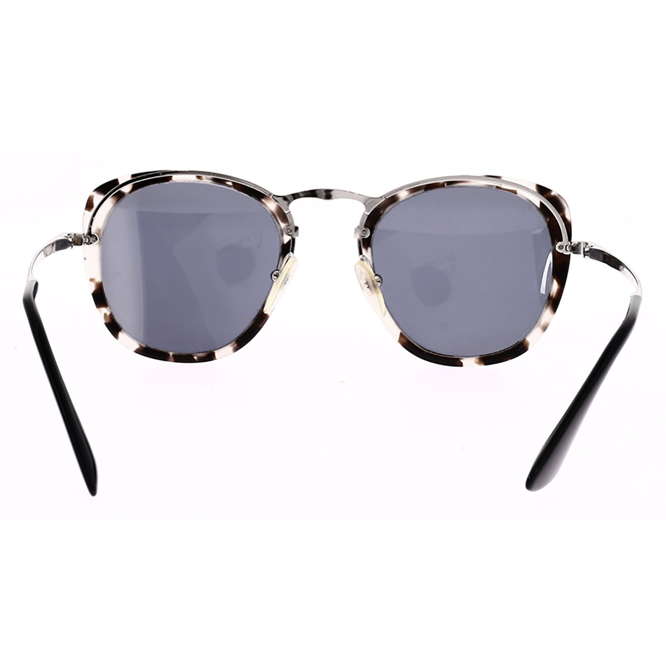 Prada Lunettes de soleil imprimées écailles de tortue grises - Très bon état