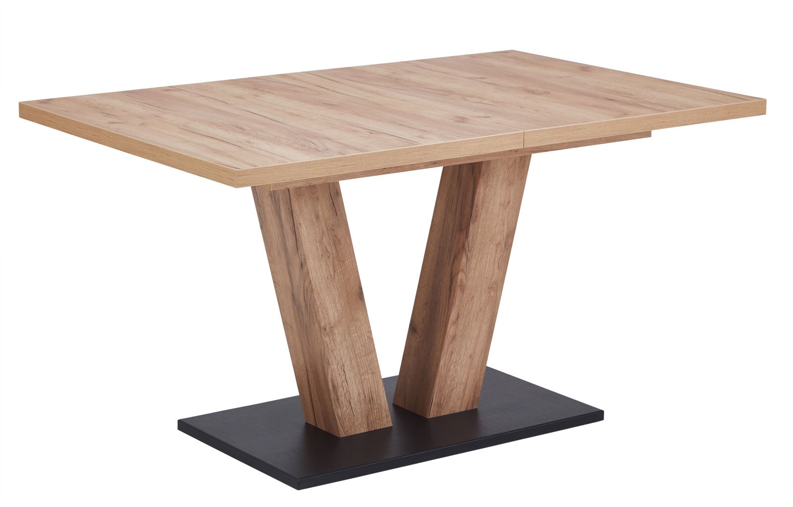 Esstisch OSKAR 140-220 x 90 cm NB Eiche terra