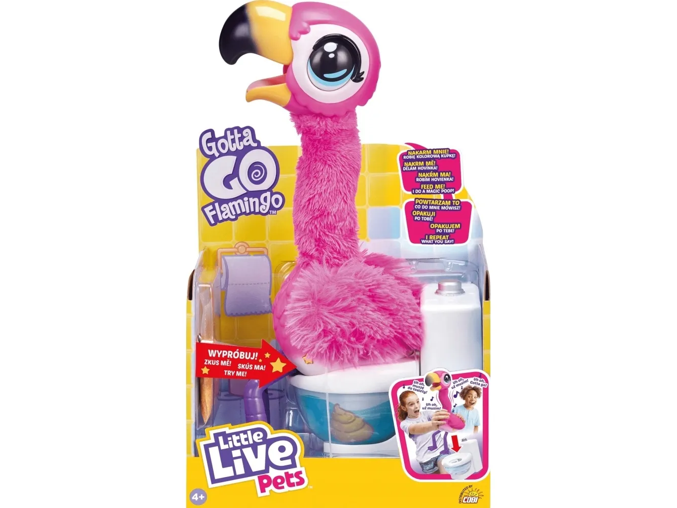 Cobi Little Live Pets Flaming Interaktywny (26222)