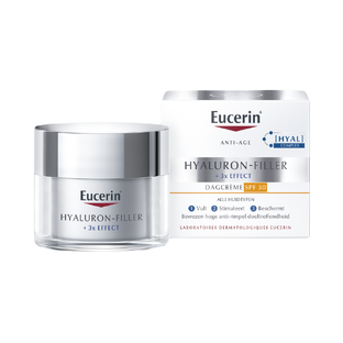 Eucerin Hyaluron-Filler Huidverzorgingsset - Dagcrème SPF30 en Nachtcrème - 2 stuks