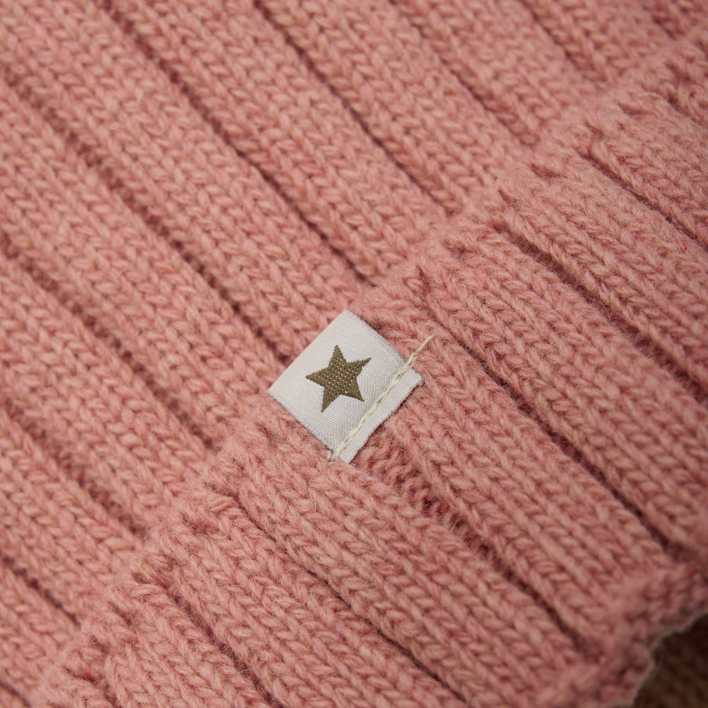 Køb Huttelihut Burlwood Hue Strik Alpaca Pompom
