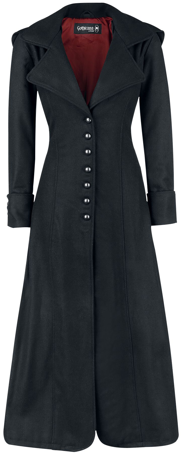 Desdemona | Gothicana by EMP Manteau d'hiver