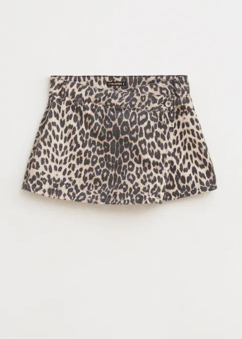 Denim skort assorti (ASSOR)
