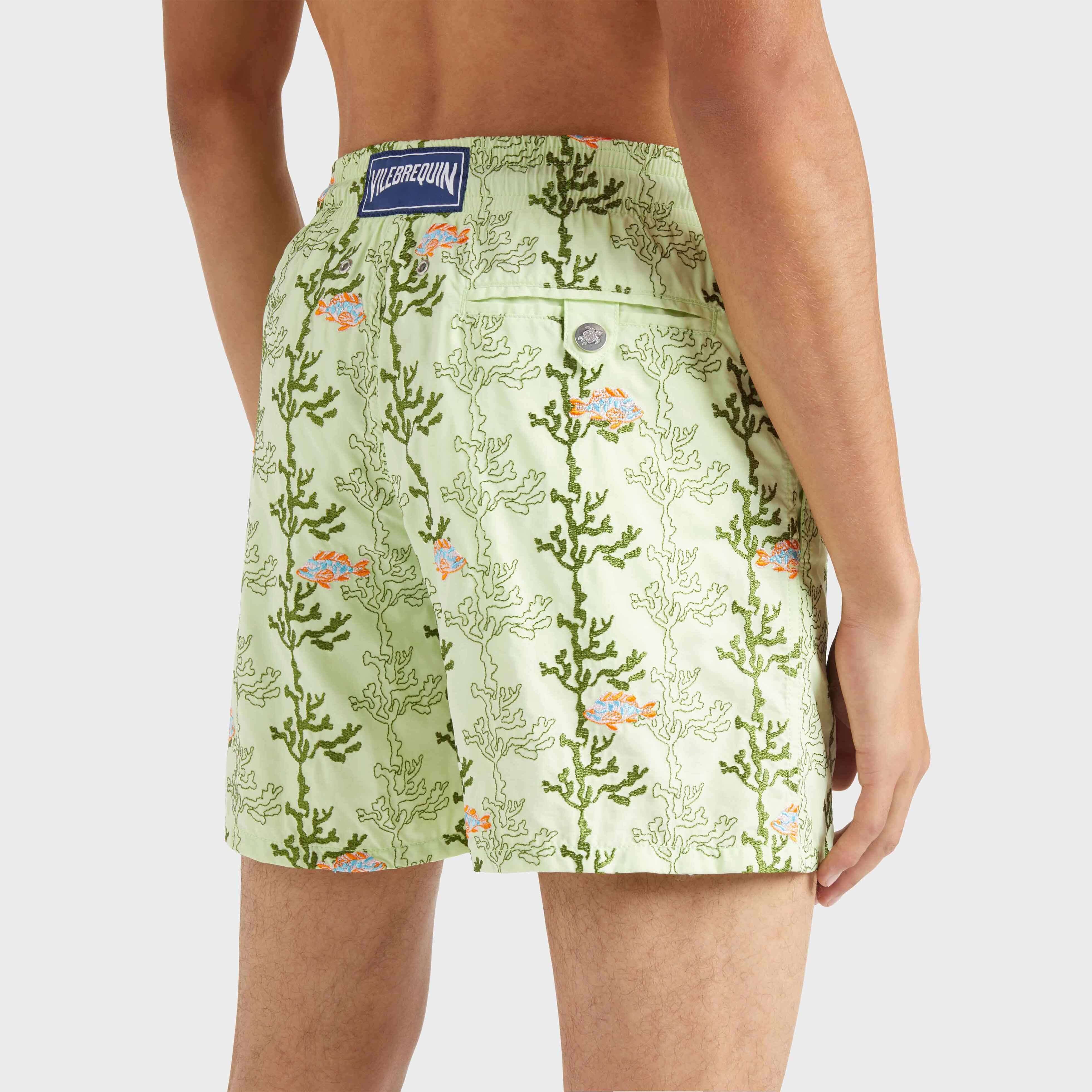 Maillot de bain homme brodé Seaweed - Edition Limitée