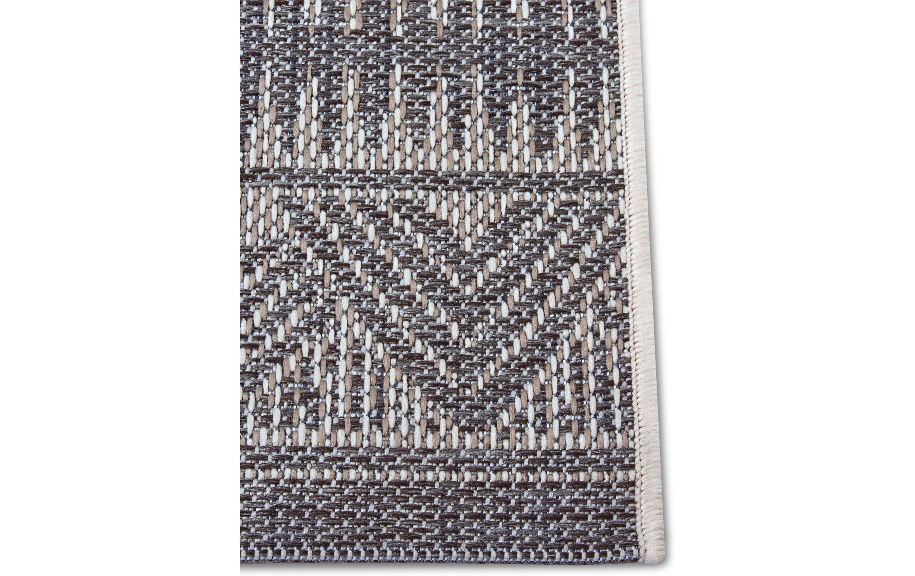 Teppich Loto 155 cm x 235 cm, Beige/GrauIn- & Outdoor Teppich