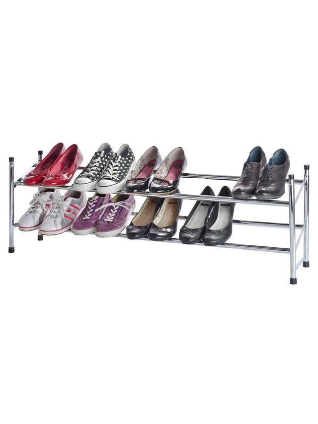 Schuhregal ausziehbar, für 10 Paar Schuhe