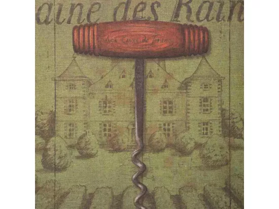Cadre en bois et toile 33x43x1,8h