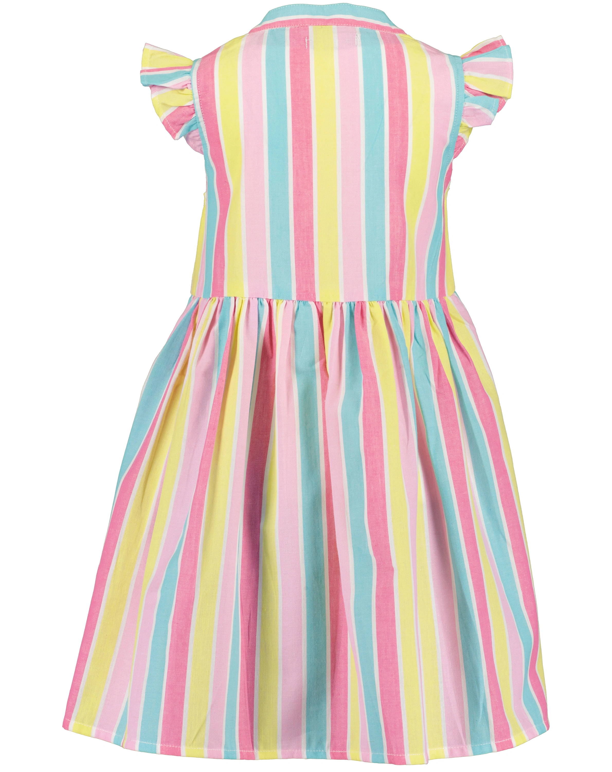 Kleid FUN DAY ohne Arm gestreift in pink