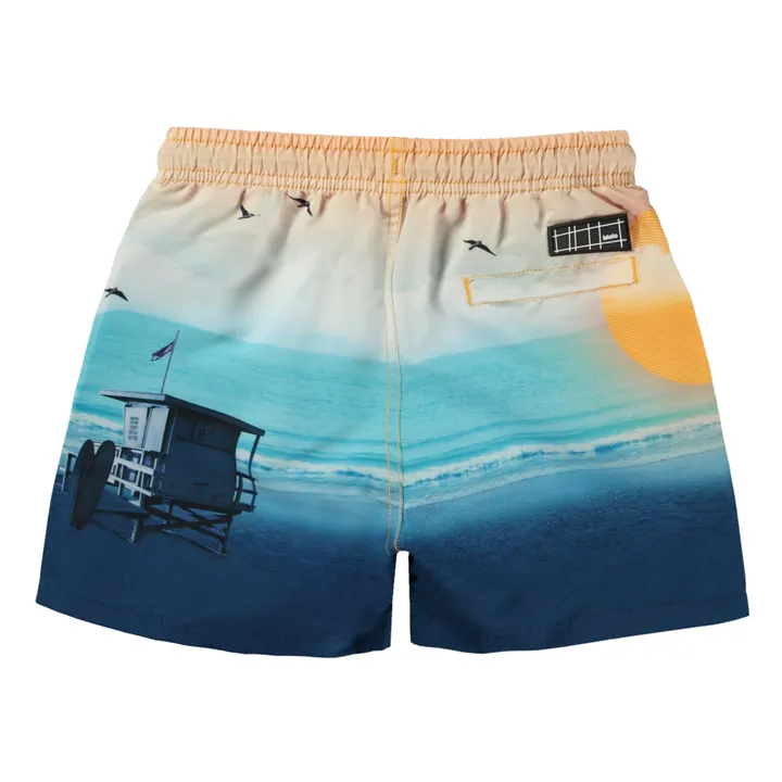 Molo Short de Bain Polyester Recyclé Niko | Bleu marine