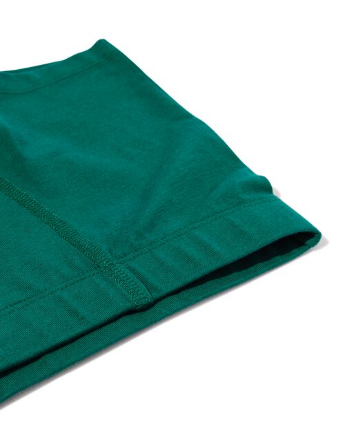 boxer coton stretch dino pour enfant - 3 pièces vert