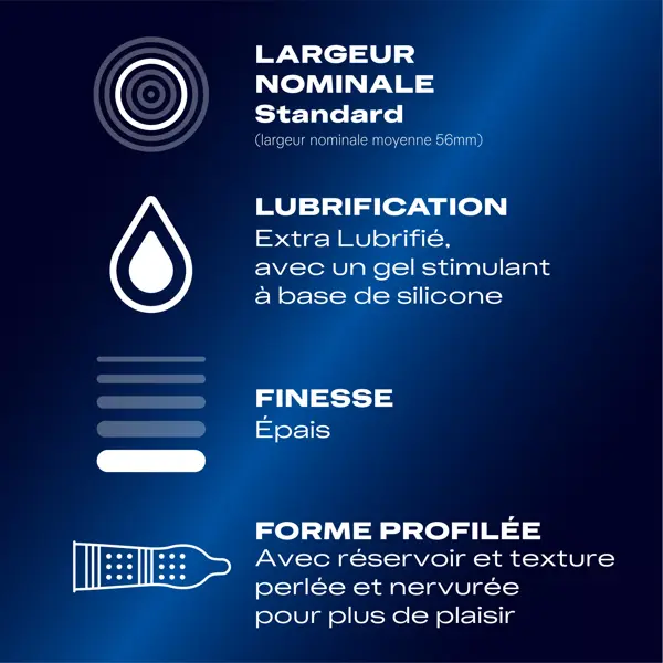 Camisinhas Durex Intense Orgasm - 10 Camisinhas Estimulantes e Texturizadas