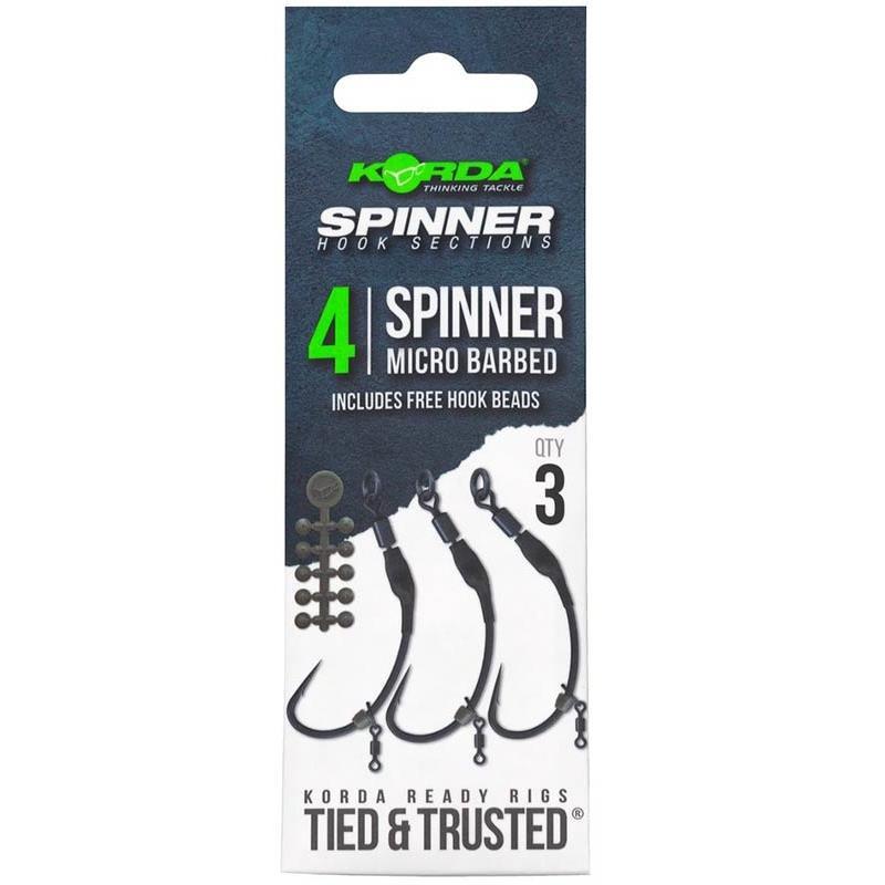 Hameçon Carpe Korda Spinner Hook Sections Spinner