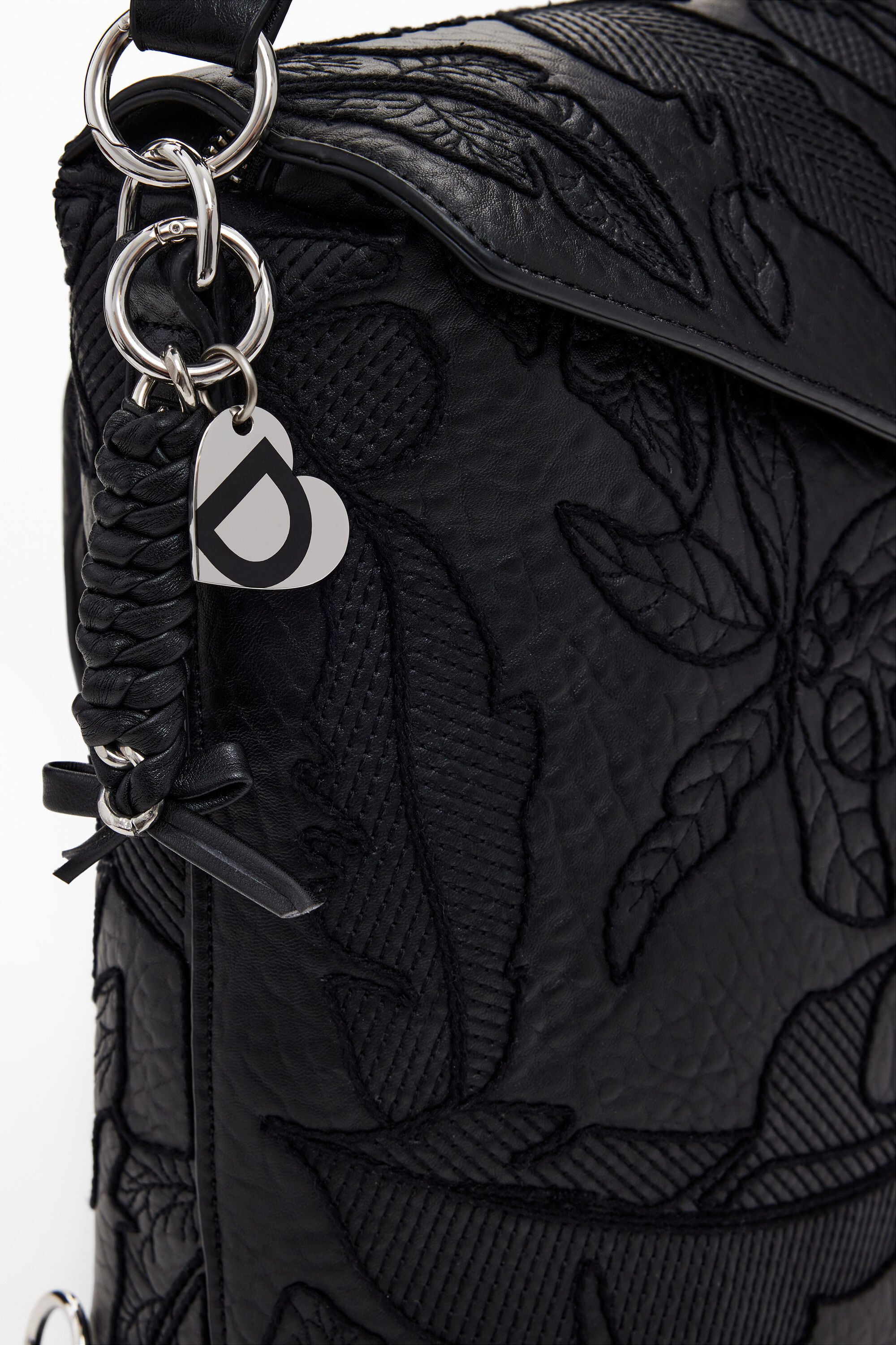 Mochila bordados 2en1