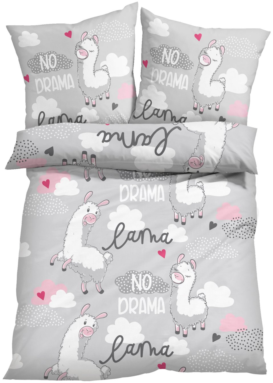 Parure de lit motifs lamas