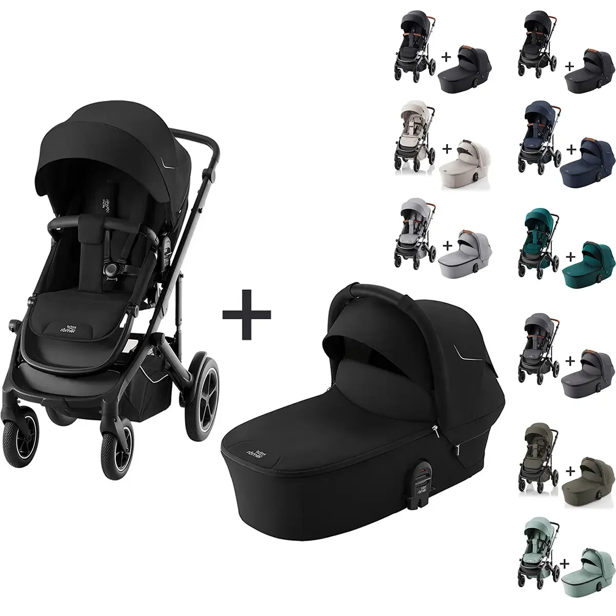 Britax Römer Britax Römer Kinderwagen Set Smile 5Z 2in1