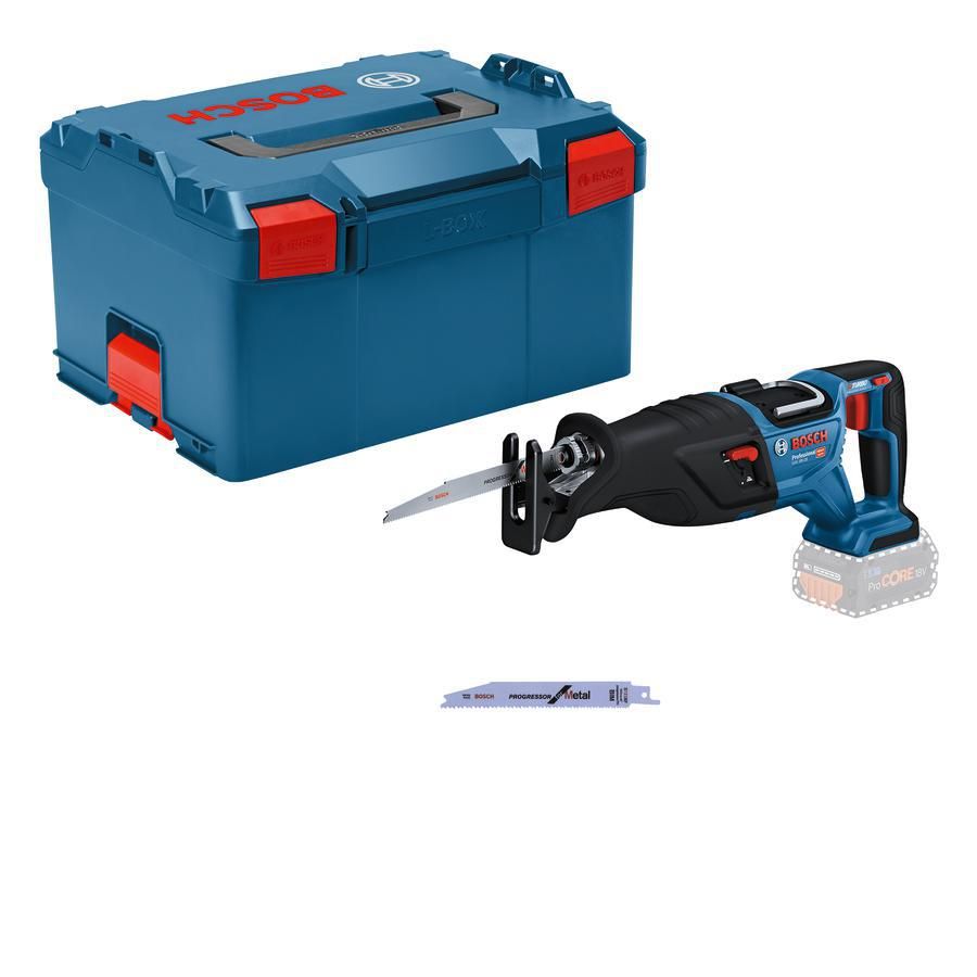 Bosch Professional GSA 18V-28 Accu Reciprozaag BITURBO 18V Basic Body in L-Boxx - 06016C0001