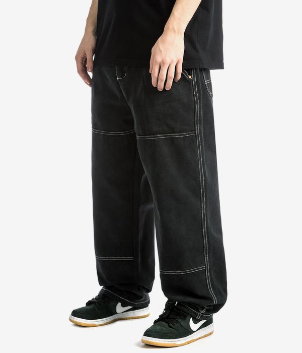 Butter Goods Work Double Knee Hose (washed black)