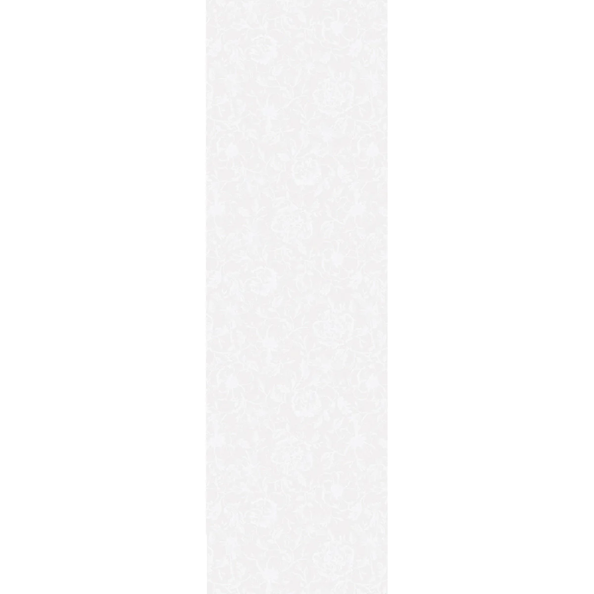 Chemin de table pur coton blanc 55X180 Garnier Thiebaut