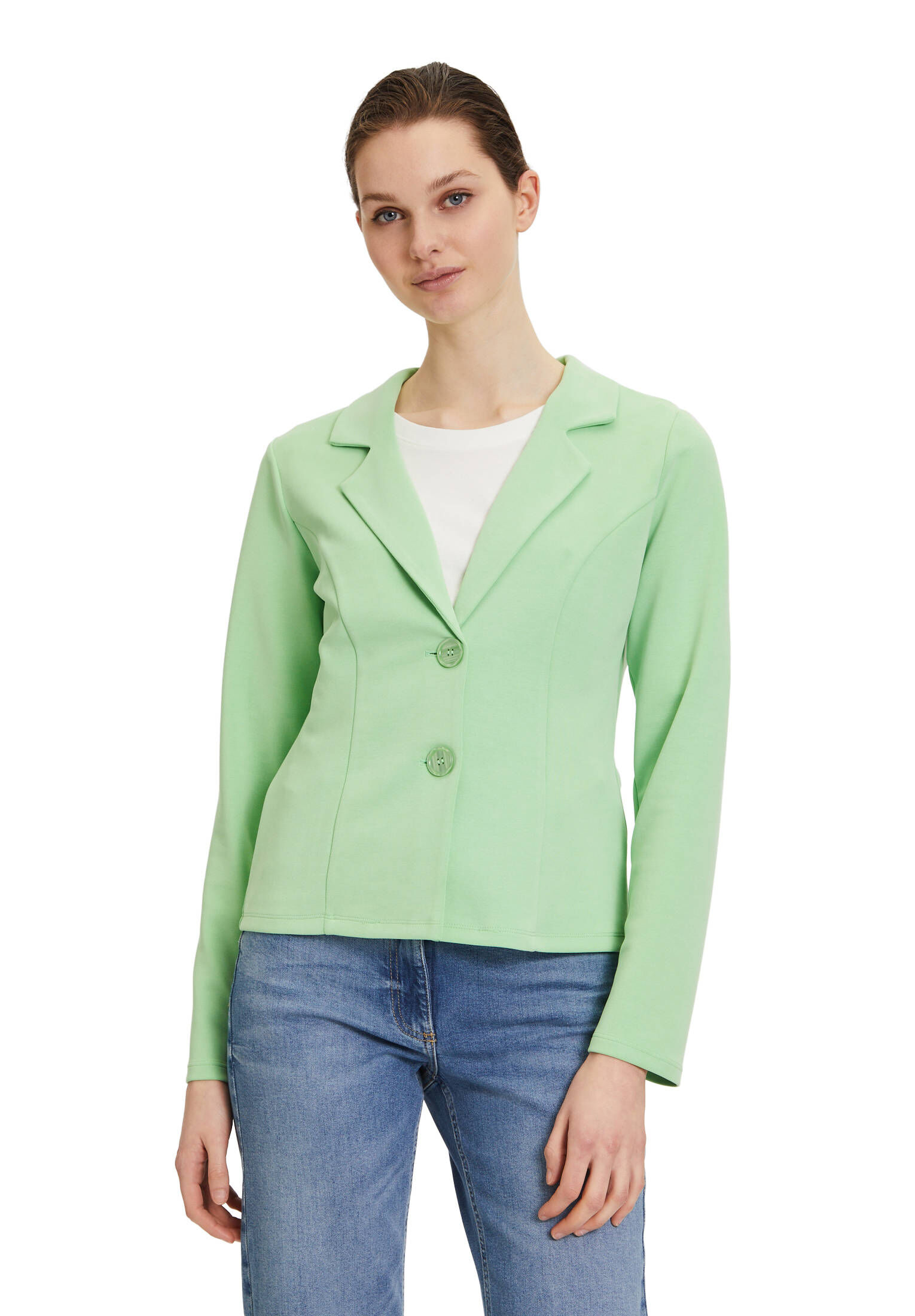 Betty Barclay| Damen Jerseyjacke mit Knöpfen