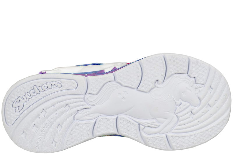 SKECHERS S LIGHTS UNICORN CHASER PURPLE SNEAKER