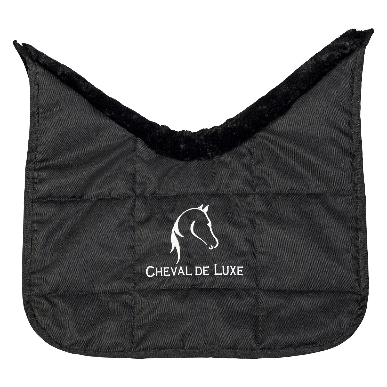 Cheval de Luxe Brustschutz Rug Big  - schwarz/schwarz