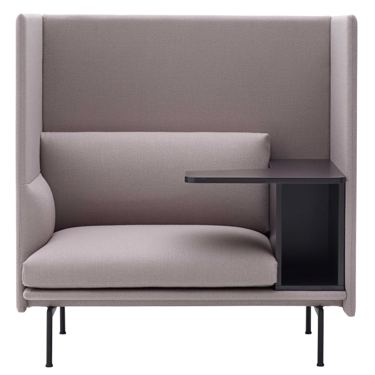 Muuto Outline Highback I-Seater bank rechts Vidar 143
