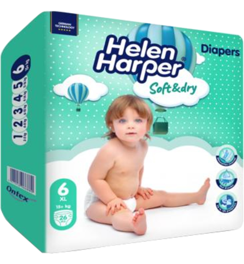 Helen Harper Babyluiers maat XL (26 stuks)