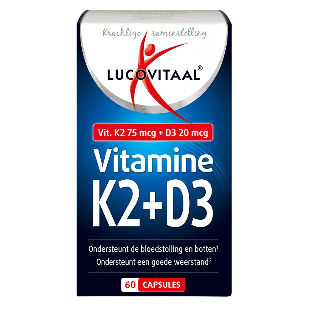 Vitamine K2 + D3 capsules