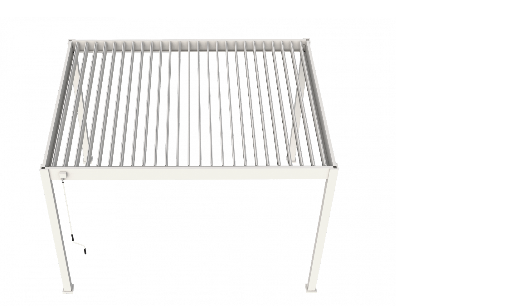 Novum ORION 300 x 400 cm Terrasoverkapping - White