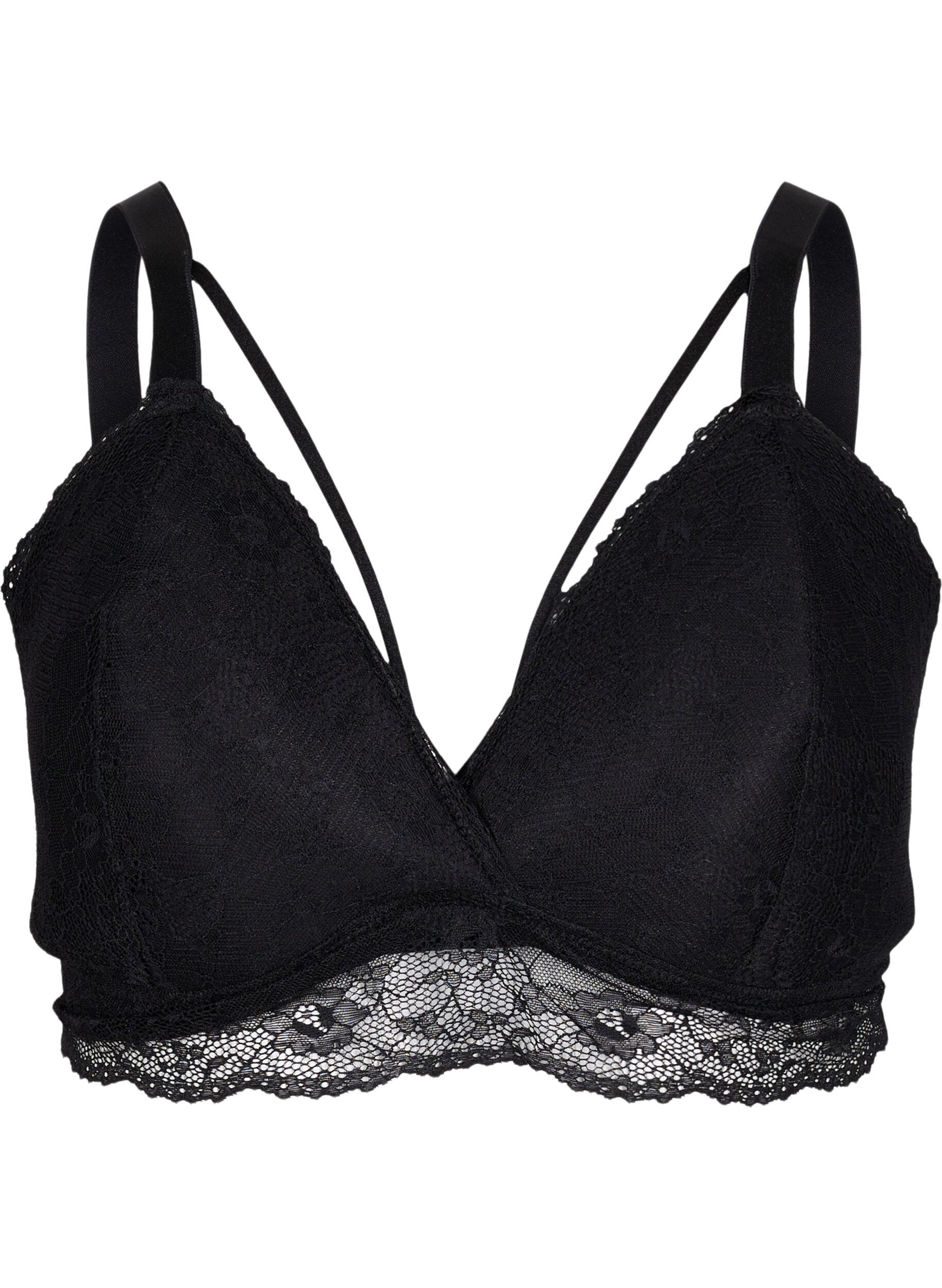 Blonde bh med string detaljer