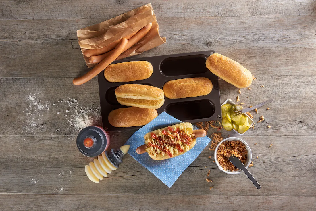 LURCH Flexiform Form til hotdogbrød