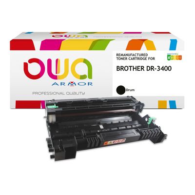 Tambour compatible Brother DR3400 - noir - Owa K15967OW