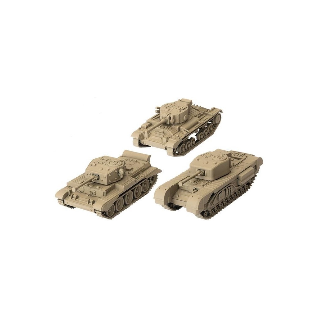 World of Tanks: British Tank Platoon (Cromwell, Churchill VII, Valentine)