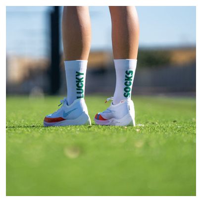 Chaussettes Sporcks Lucky Blanc