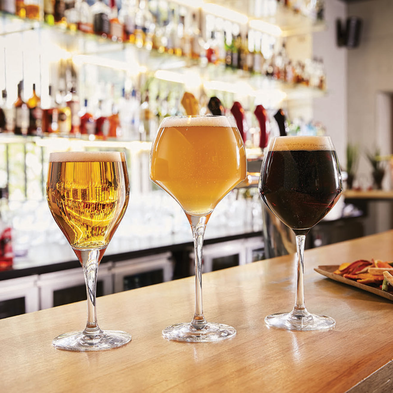 Chef & Sommelier 6 Verres à pied Beer Premium transparents - 47 cl