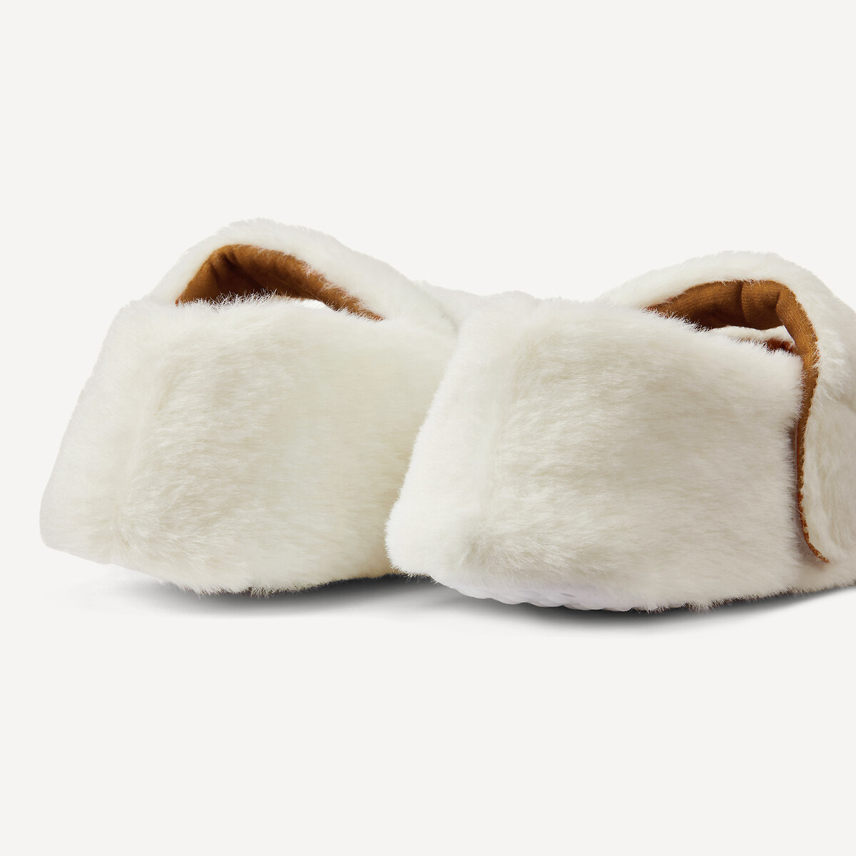 COLEÇÕES LA REDOUTE<br>Chinelos sherpa estilo bebê