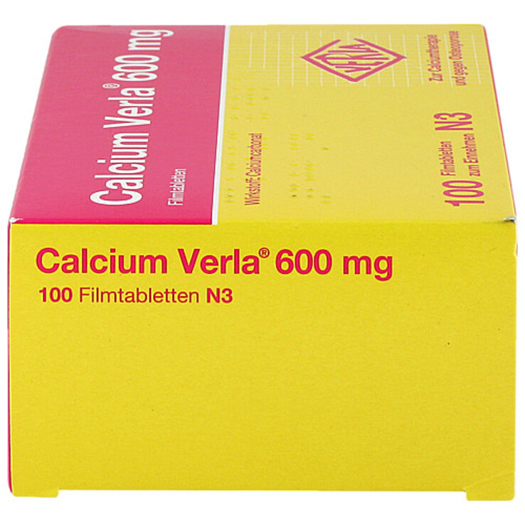 Calcium Verla 600 mg Filmtabletten, 100 St