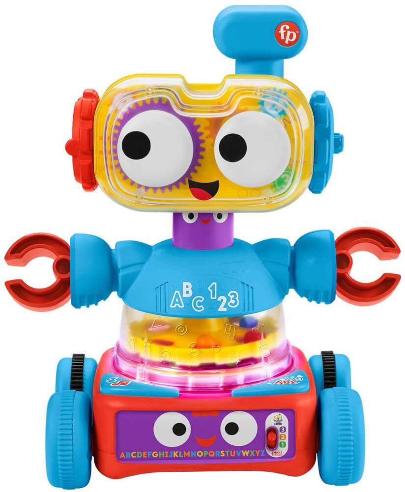 Mattel HCK39 Fisher-Price Robi der 4-in-1 Lernroboter