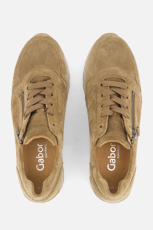 Gabor Sneakers bruin Suede