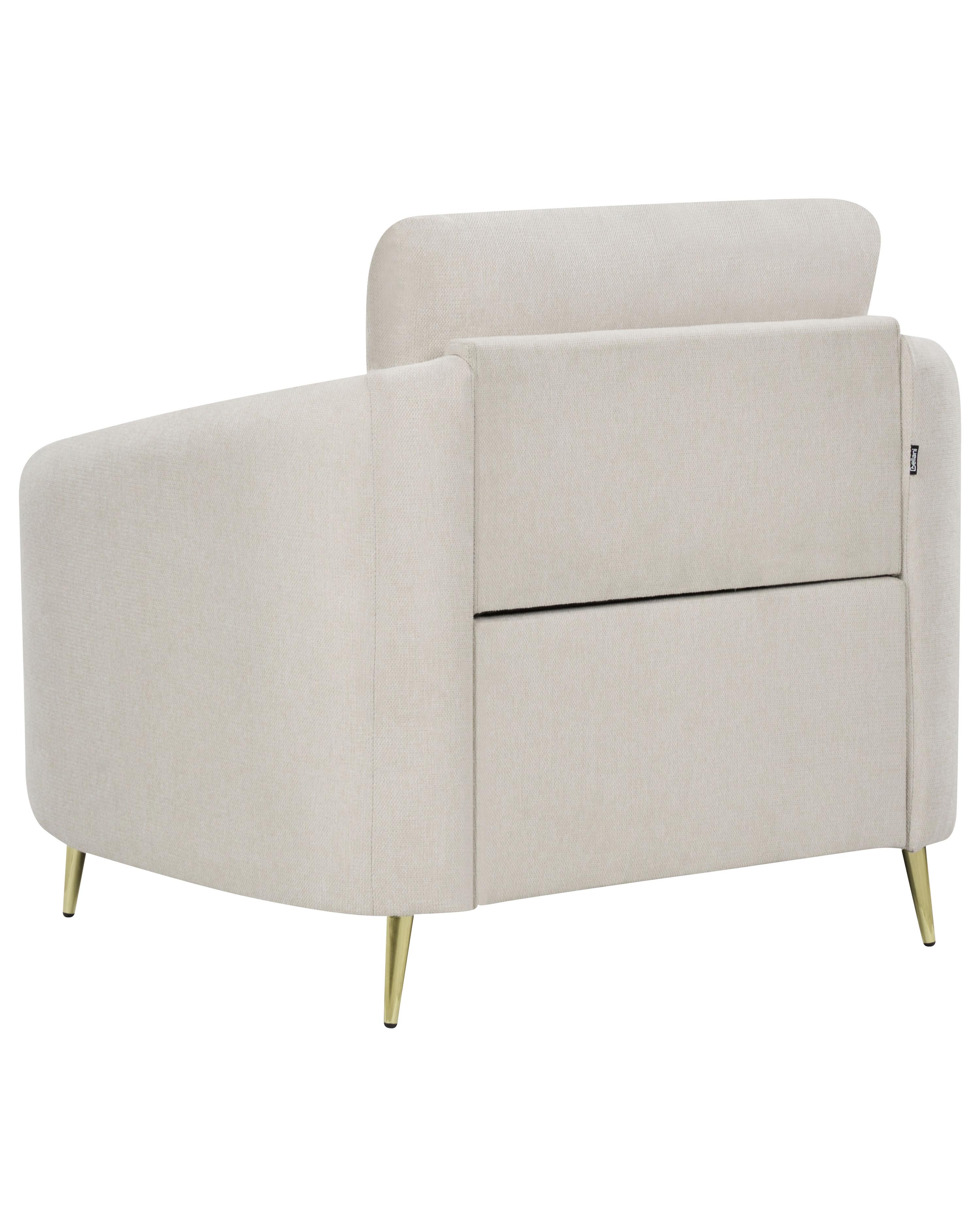 Fauteuil TROSA Stof Lichtbeige